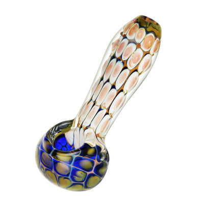 Desert At Night Glass Spoon Pipe - 3.75" - Headshop.com