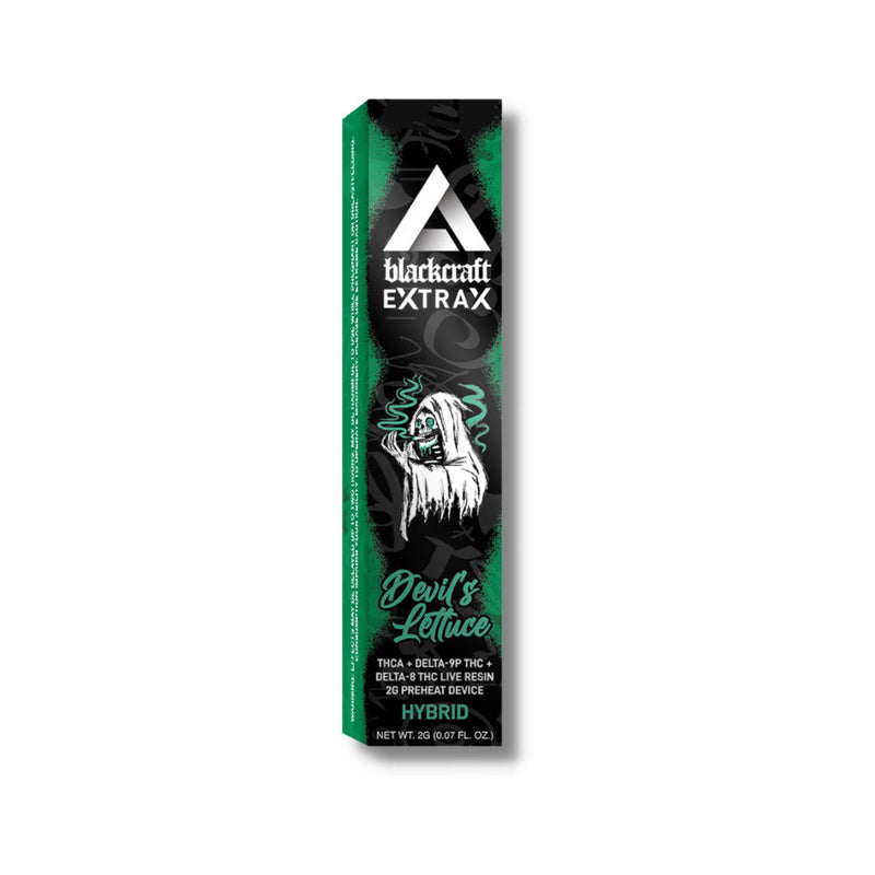 BlackCraft Extrax THCA D9P D8 Disposable | 2g | 10pc Display - Headshop.com