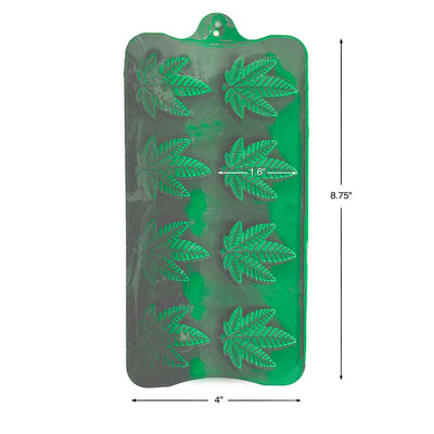 Cannabis Leaf Shape Silicone Cooking or Ice Mold - Headshop.com