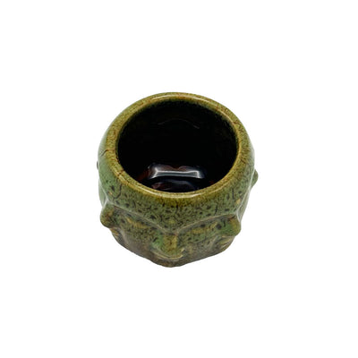 Buddha Faces Ceramic Shot Glass - 4oz - Headshop.com