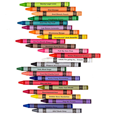 Offensive Crayons: Adult Pack - Headshop.com