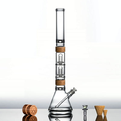 22" Alpha + Dual UFO Perc Bong - Headshop.com