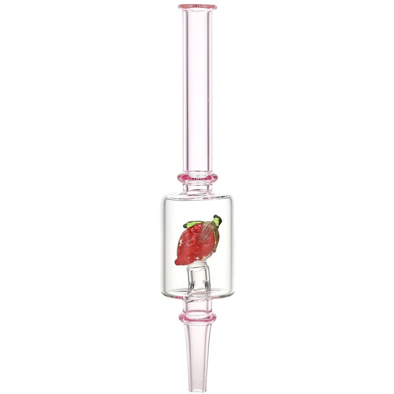 Pulsar Strawberry Cough Glow In The Dark Dab Rig Kit - 8" / 14mm F - Headshop.com