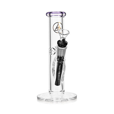 Ritual Smoke - Daily Driver 8" Straight Tube w/ American Color Accents - Purple - Headshop.com