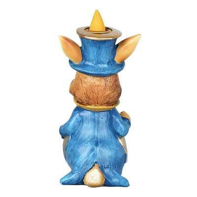 Alice In Wonderland Rabbit Backflow Cone Incense Burner - 6.25"