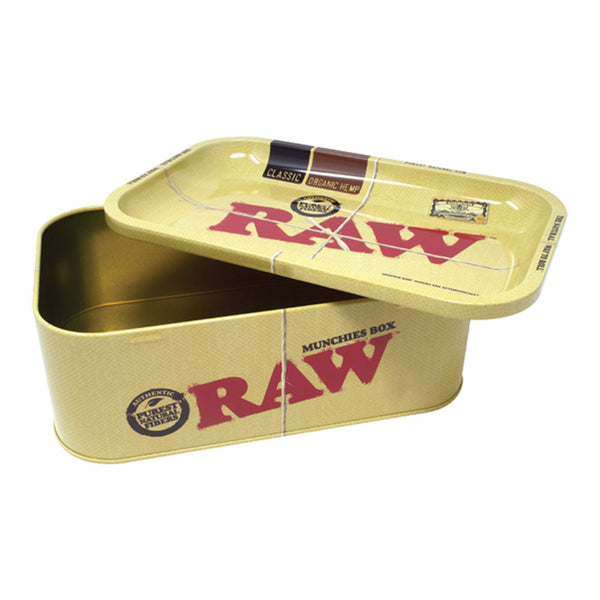 RAW Munchies Metal Storage Box 10.75x6.75"