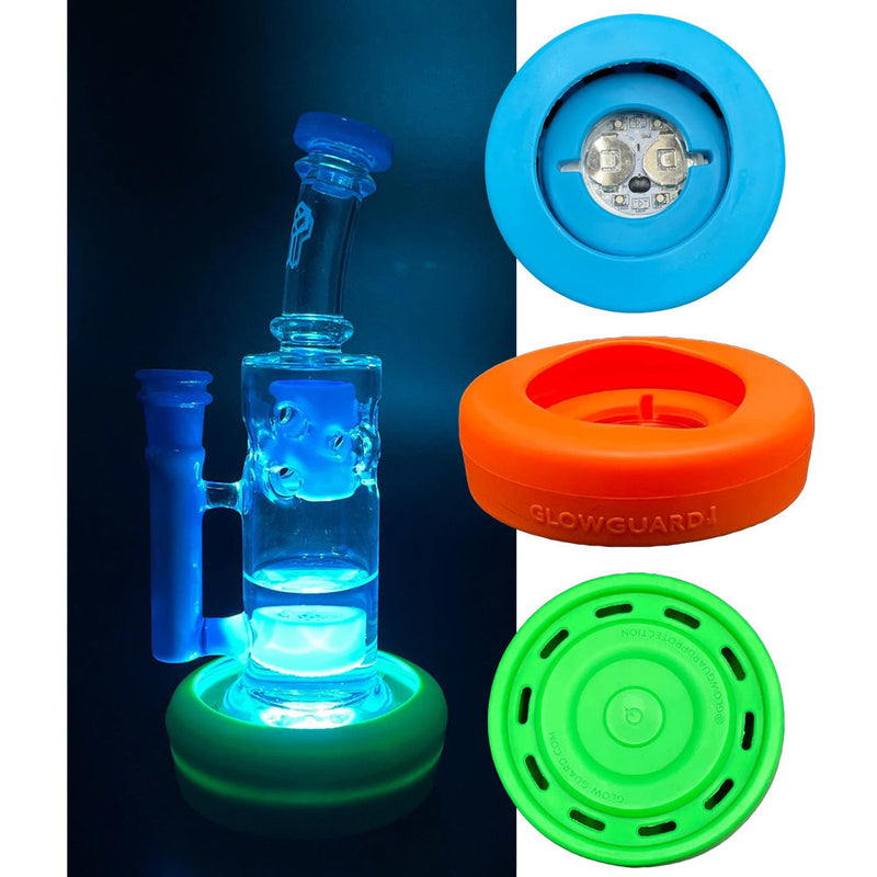 Glow Guard Silicone Water Pipe Base Sleeve - Headshop.com