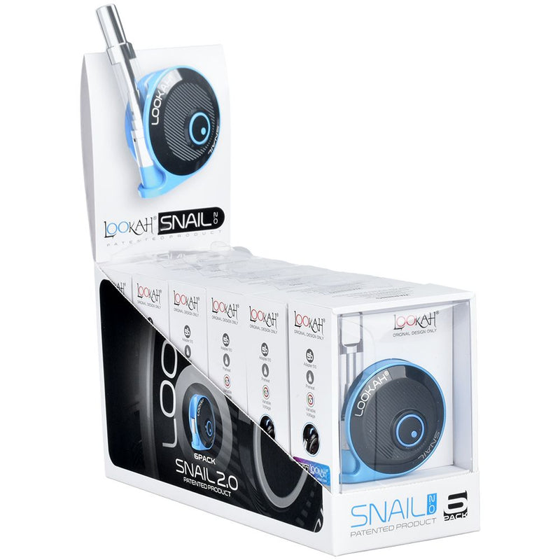 Lookah Snail 2.0 Variable Voltage 510 Vape Battery | 6pcs - Headshop.com