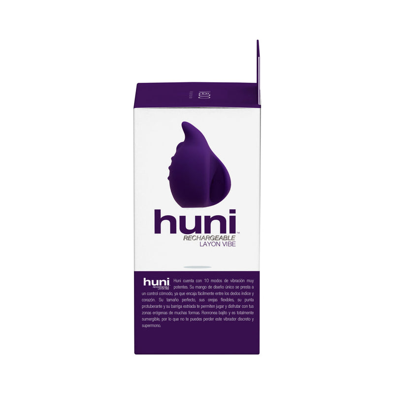 VeDO Huni Rechargeable Finger Vibe Deep Purple