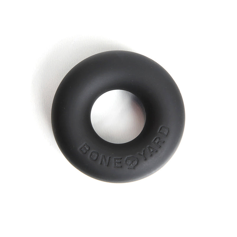 Boneyard Ultimate Silicone Cock Ring Black 50-Piece Fishbowl Display