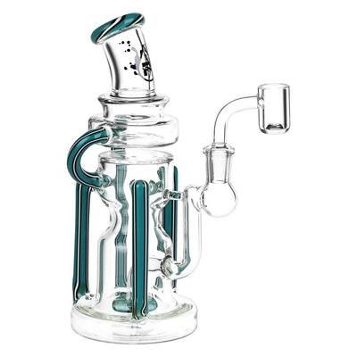 Pulsar Wig Wag Space Station Recycler Glass Dab Rig | 8.5" | 14mm F