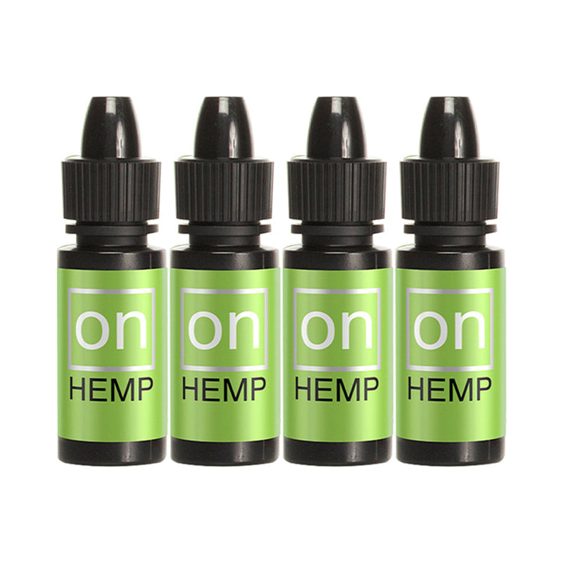 Sensuva ON Hemp Arousal Oil 4-Pack 5 ml Large Boxes - Headshop.com