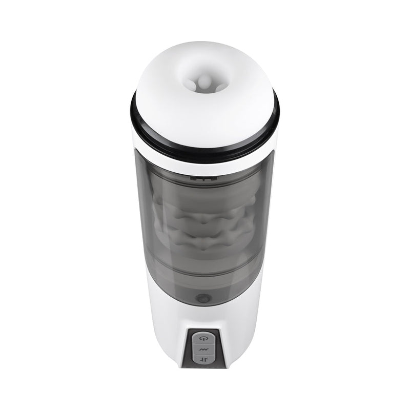 Gender X Get Your Stroke On Rechargeable Stroker TPE White