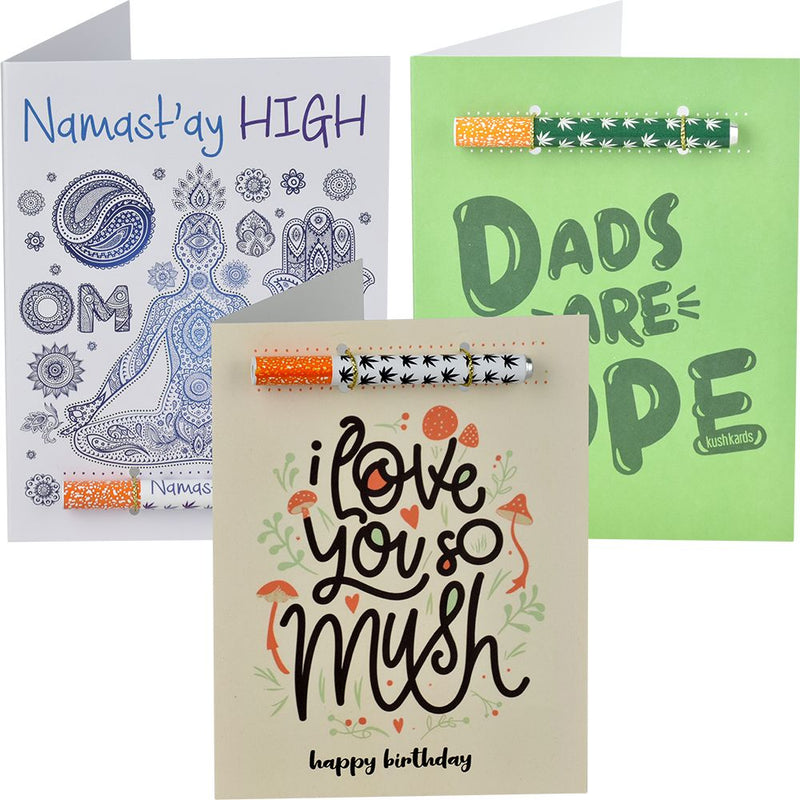 KushKards One Hitter Greeting Card