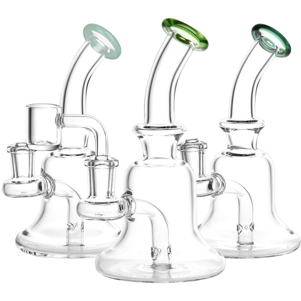 No Muss, No Fuss Bell Style Glass Dab Rig - 6.25" / 14mm