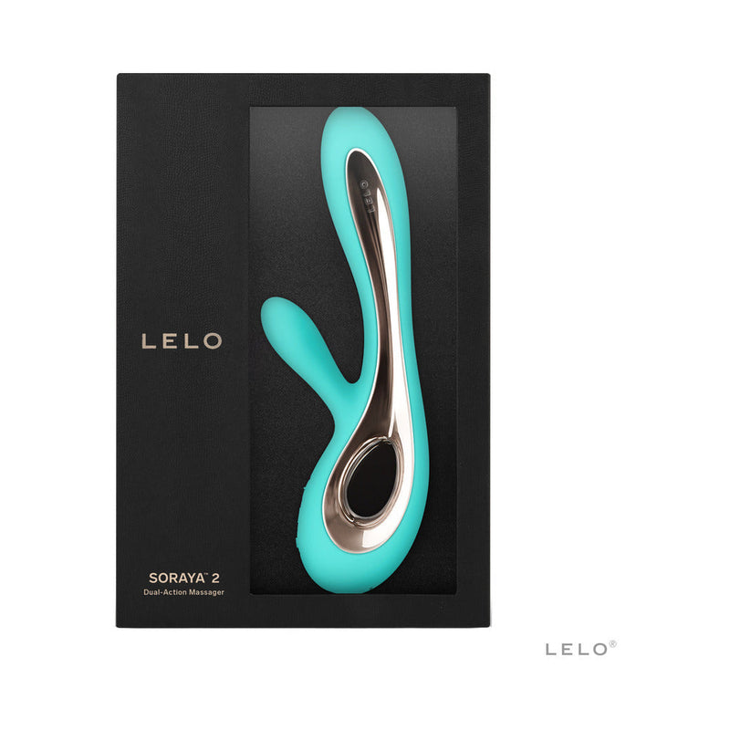 LELO SORAYA 2 Rechargeable Rabbit Vibrator Aqua