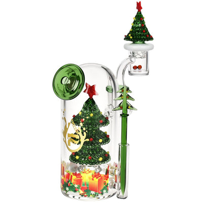 Pulsar Christmas Tree Glass Dab Rig Set - 5.75" / 14mm F