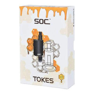 SOC Tokes Dual Use Water Pipe Compatible Wax Vaporizer Kit | 650mAh - Headshop.com