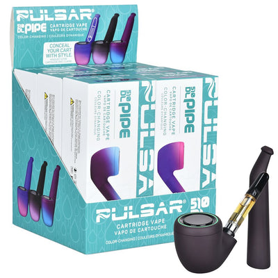 Pulsar 510 DL Pipe Variable Voltage Cartridge Vape | 650mAh - Headshop.com