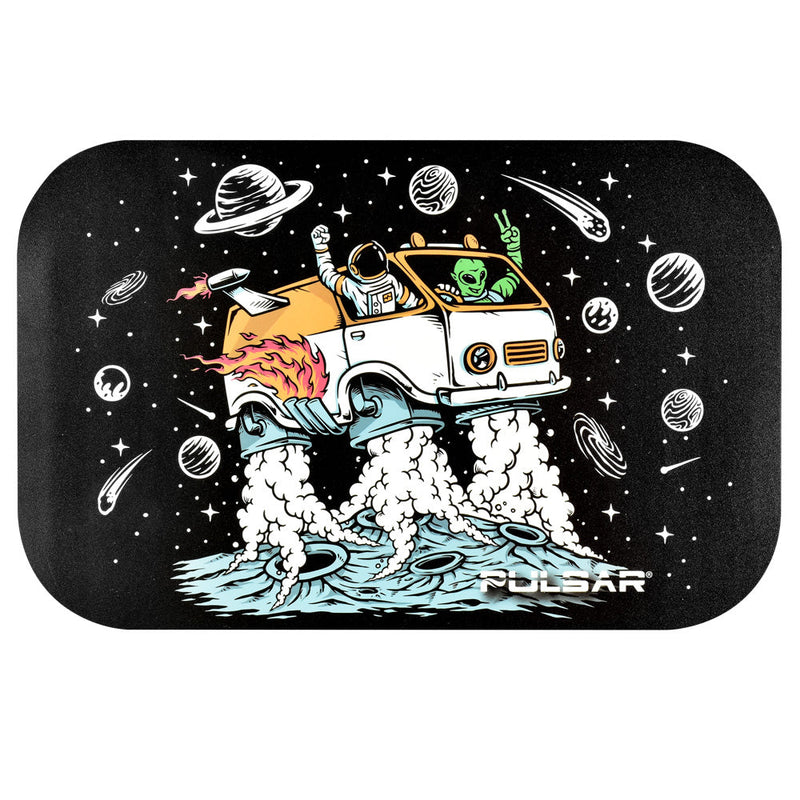 Pulsar Magnetic Rolling Tray Lid - 11"x7"/Space Van - Headshop.com