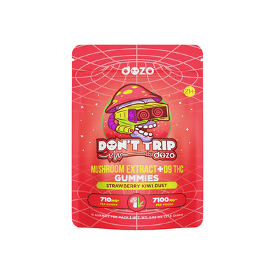 Dozo D9 Don't Trip Gummies | 7100mg | 10pc | 10pc Display - Headshop.com