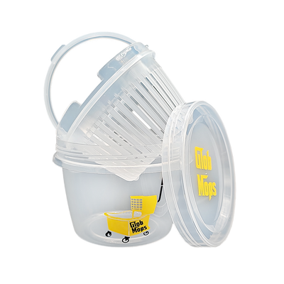 Glob Mops Mop Bucket Cleaning Container - Headshop.com