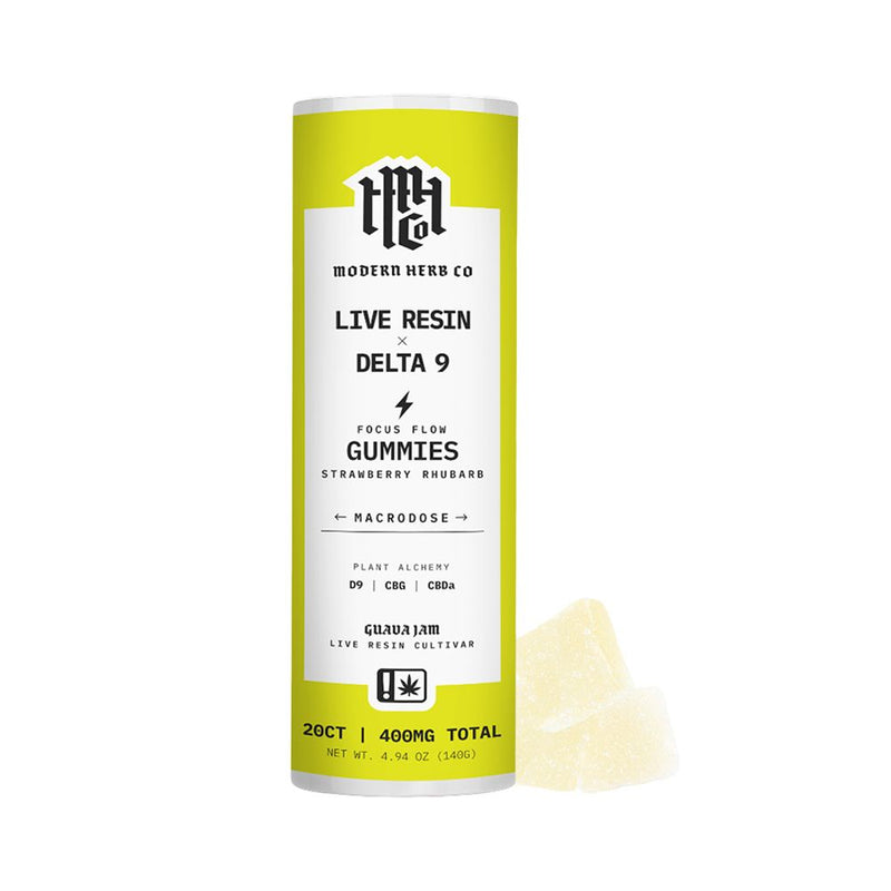 Modern Herb Co Live Resin Delta 9 Macrodose Gummies