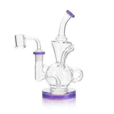 Ritual Smoke - Air Bender Bubble-Cycler Concentrate Rig - Slime Purple - Headshop.com