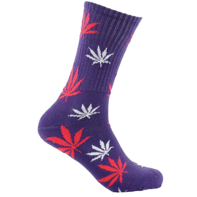 Mad Toro Socks | All Over Hemp Leaf - Headshop.com