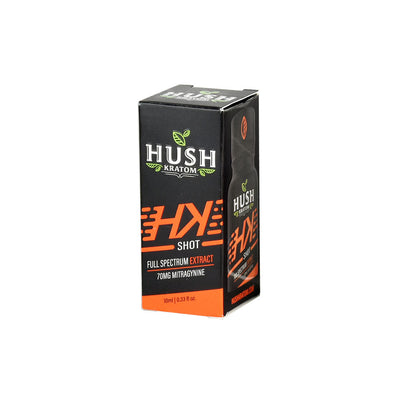 Hush HK Kratom Shot - 10ml 12PC DISP - Headshop.com