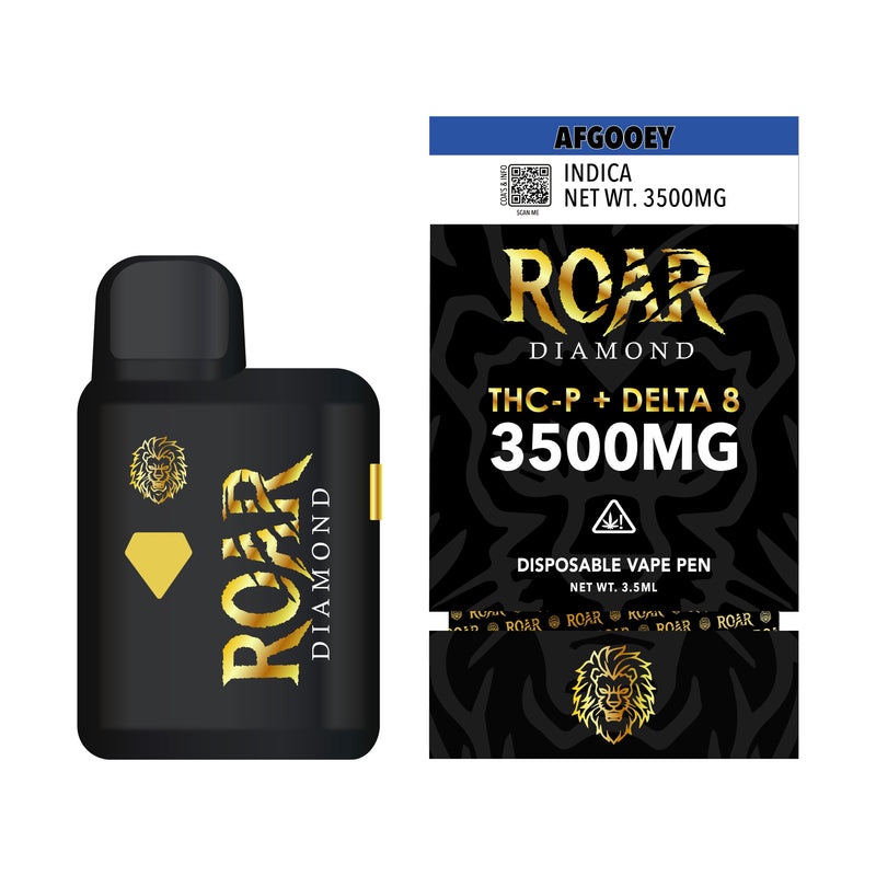 Roar Diamond THC-P + Delta 8 3500MG - Afgooey - Headshop.com