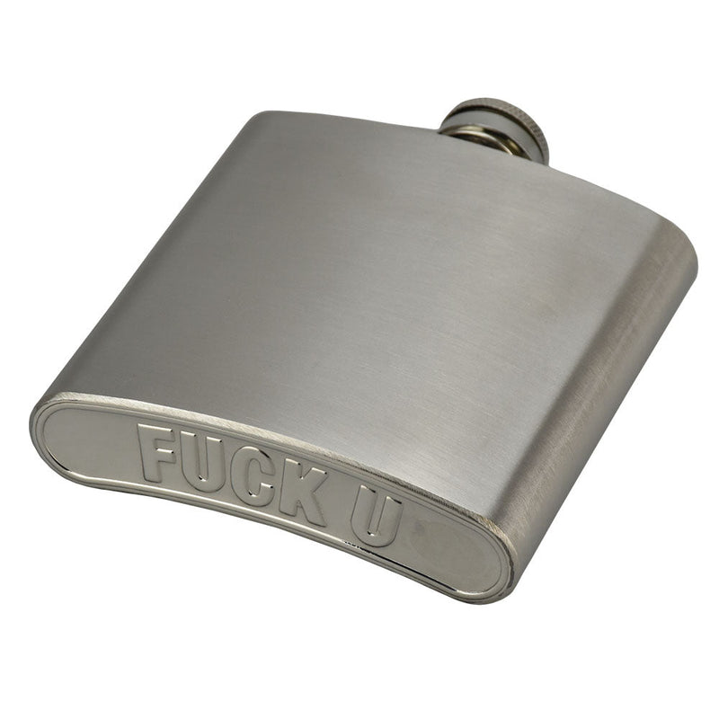 Stainless Steel Flask - 6oz - Headshop.com