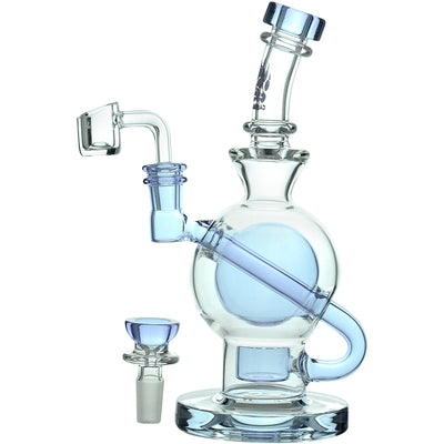 Calibear Colored Ball Flower Of Life Rig - Headshop.com