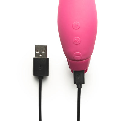 Je Joue Hera Rechargeable Silicone Rabbit Vibrator Fuchsia