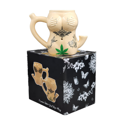 Tattoo Girl Mug - Headshop.com