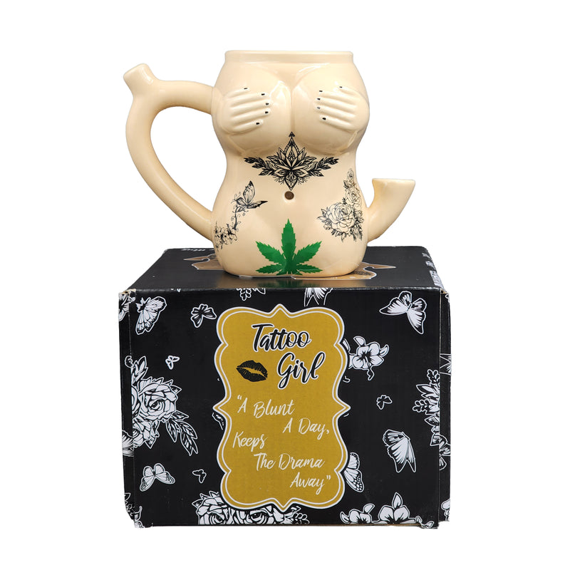 Tattoo Girl Mug - Headshop.com