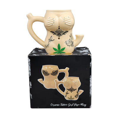 Tattoo Girl Mug - Headshop.com