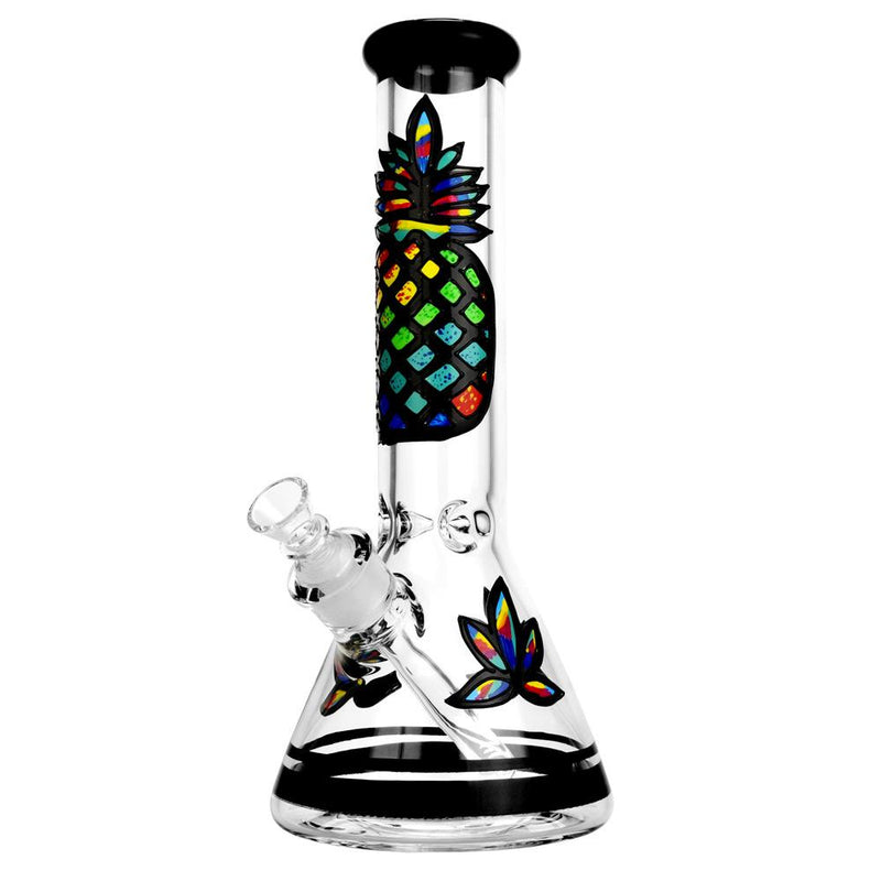 Psychedelic Pineapple Beaker Bong - Headshop.com