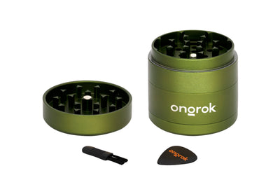 Ongrok Mini 4 Piece EZ Grinder (2.2 inch) - Headshop.com