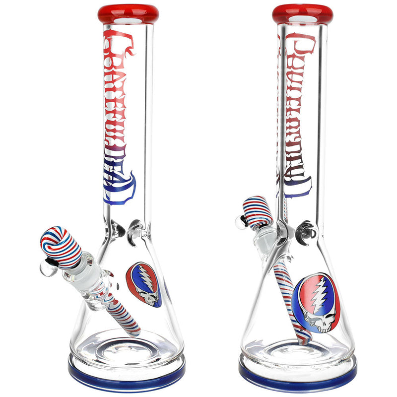 Grateful Dead x Pulsar "Liberty Beaker" Water Pipe - 15.75" / 14mm F - Headshop.com