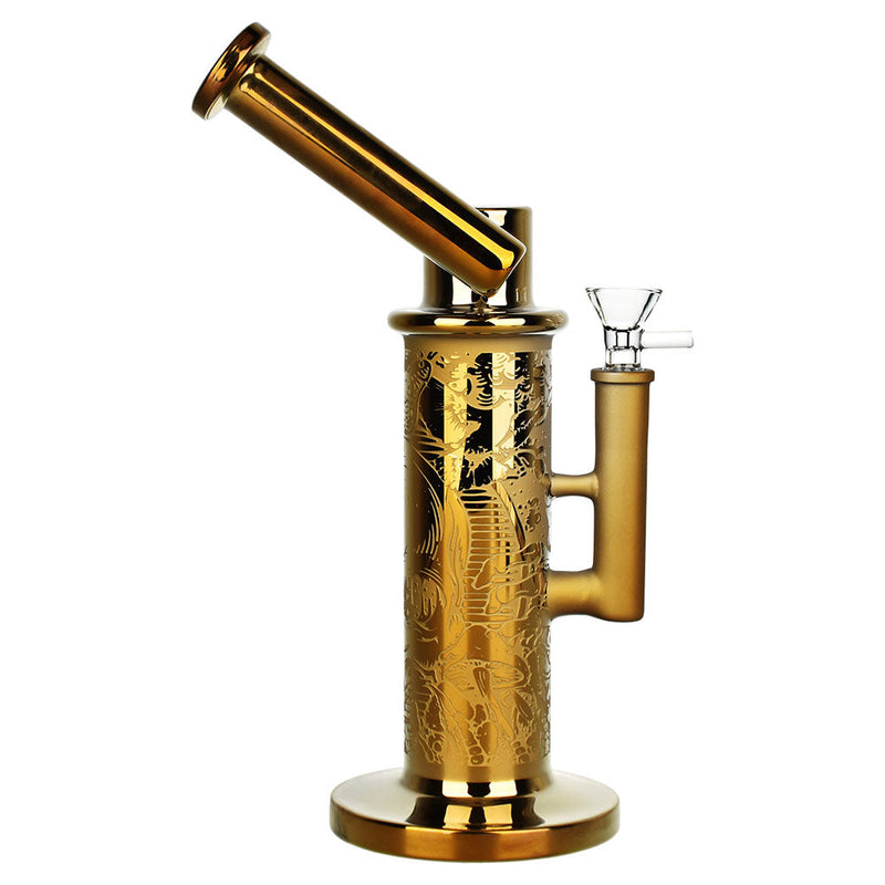 Death & Decay Electroplated Water Pipe - 10.75"/14mm F/Clrs Vry - Headshop.com