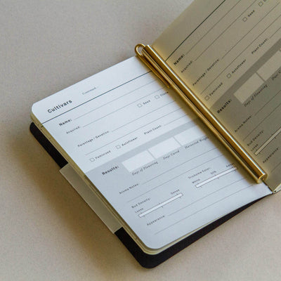 Goldleaf Grow Jotter Journal for Cannabis Growers