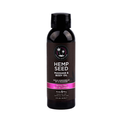 Earthly Body Hemp Seed Massage Oil 3-Piece Gift Set 2 oz. - Headshop.com