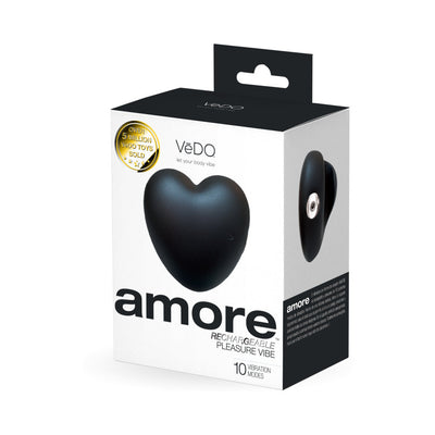 VeDO Amore Rechargeable Pleasure Vibe Black