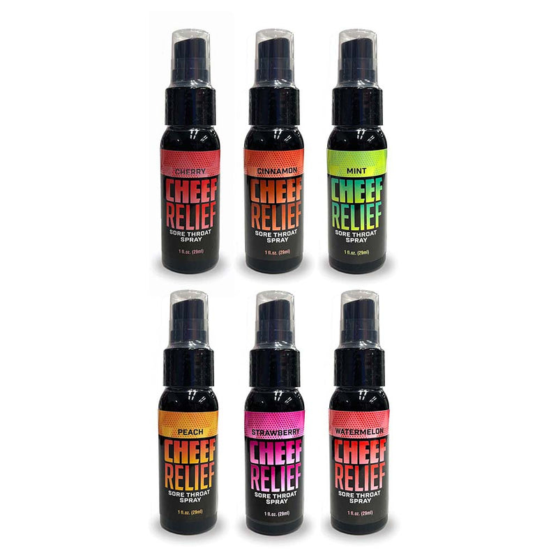 Cheef Relief Throat Spray 36-Piece - Headshop.com