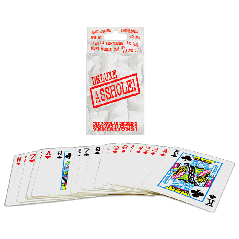 Deluxe Asshole Card Game Poker Cards - Headshop.com