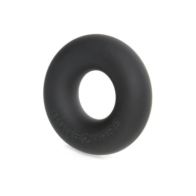 Boneyard Ultimate Silicone Cock Ring Black 50-Piece Fishbowl Display