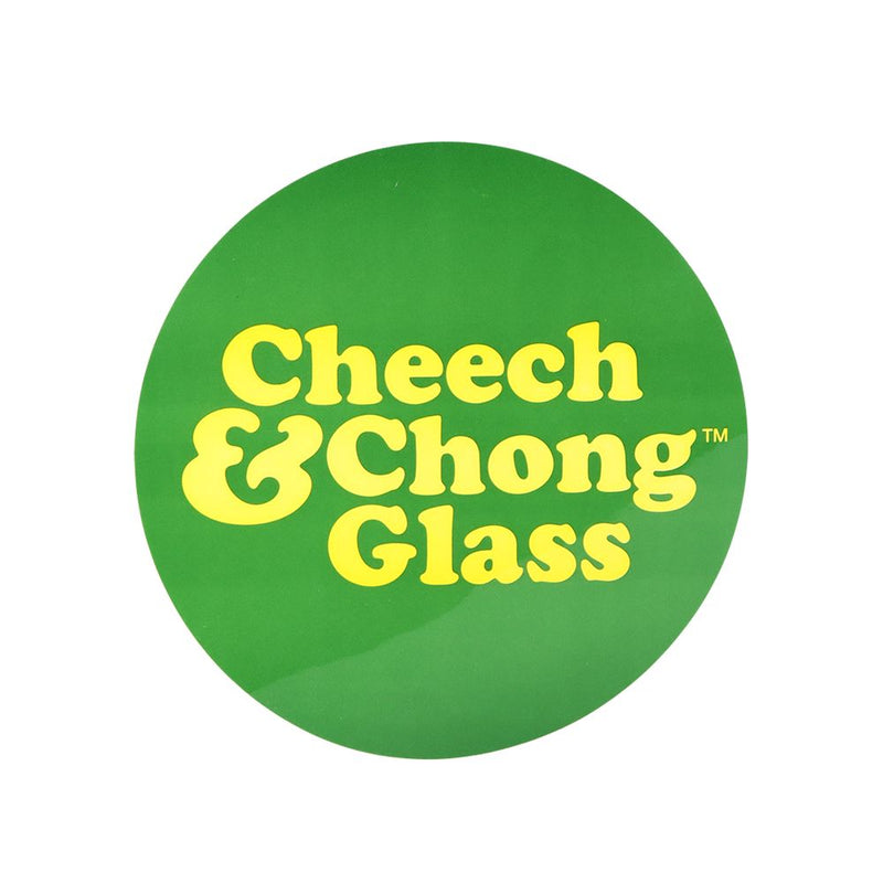 Cheech & Chong Glass Tie Dye Glow Glass Beaker Water Pipe - 10" / 14mm F