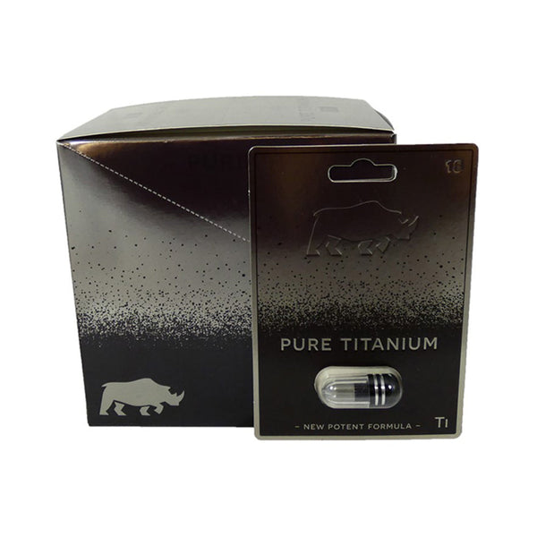 Rhino Pure Titanium Capsules 24 ct