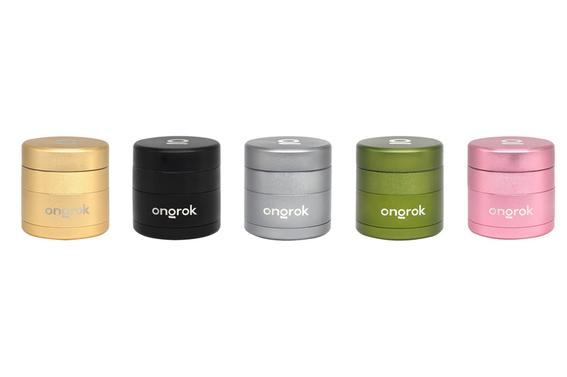 Ongrok Mini 4 Piece EZ Grinder (2.2 inch) - Headshop.com